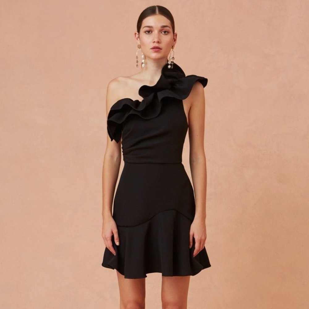 Compose Mini Dress, Black